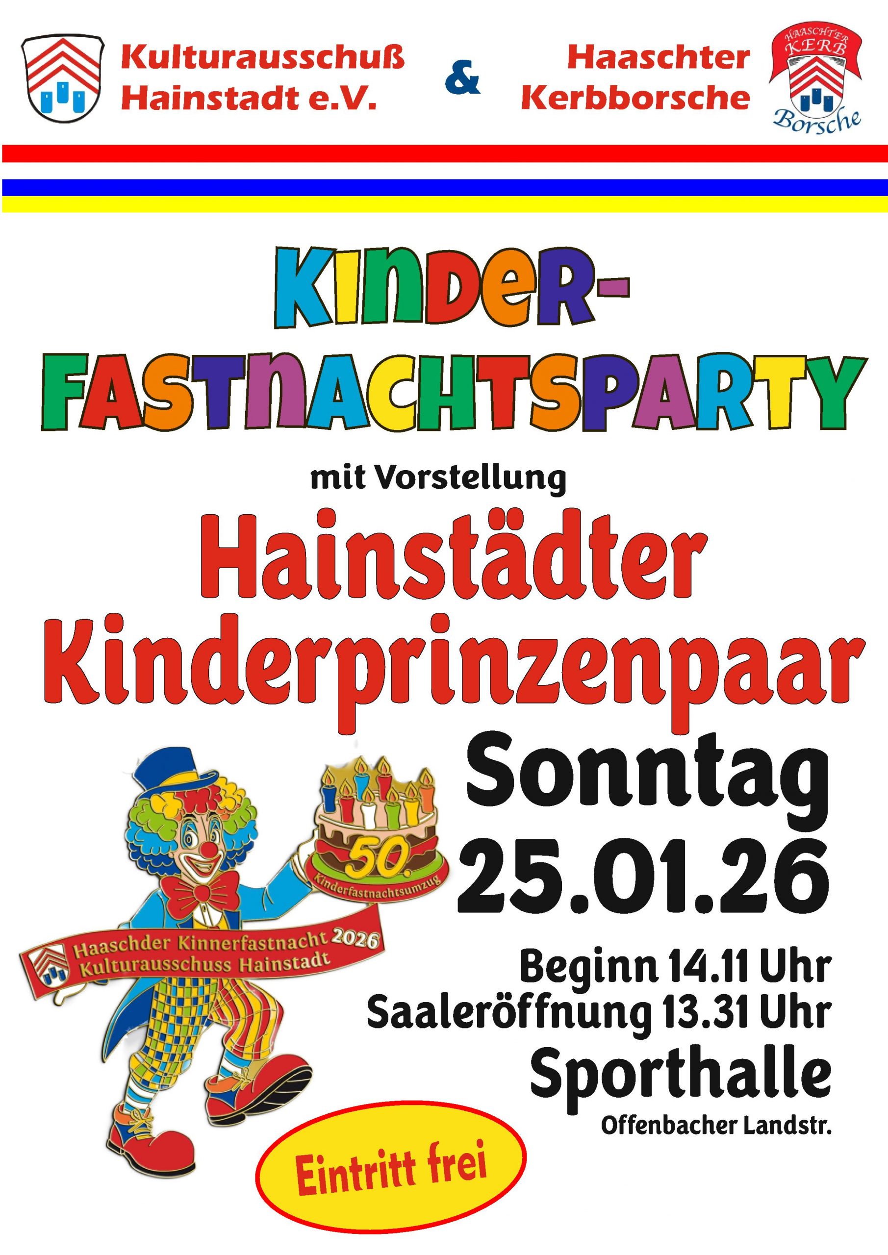 Inthronisierung Kinderprinzenpaar (Kulturausschuss)
